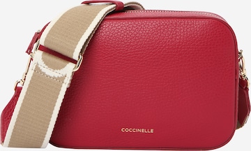 Coccinelle - Bolso de hombro 'Tebe' en rojo: frente