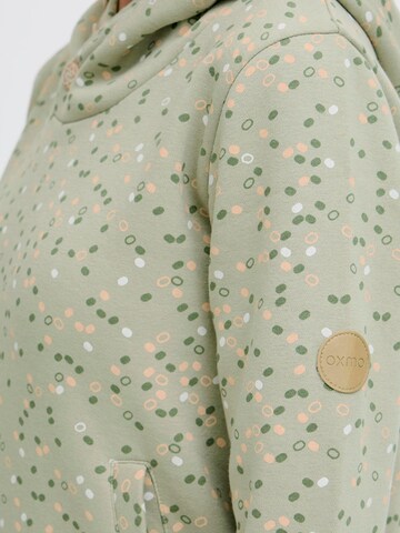 Sweat-shirt 'Beate' Oxmo en vert