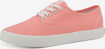 TAMARIS Sneakers laag in Oranje: voorkant