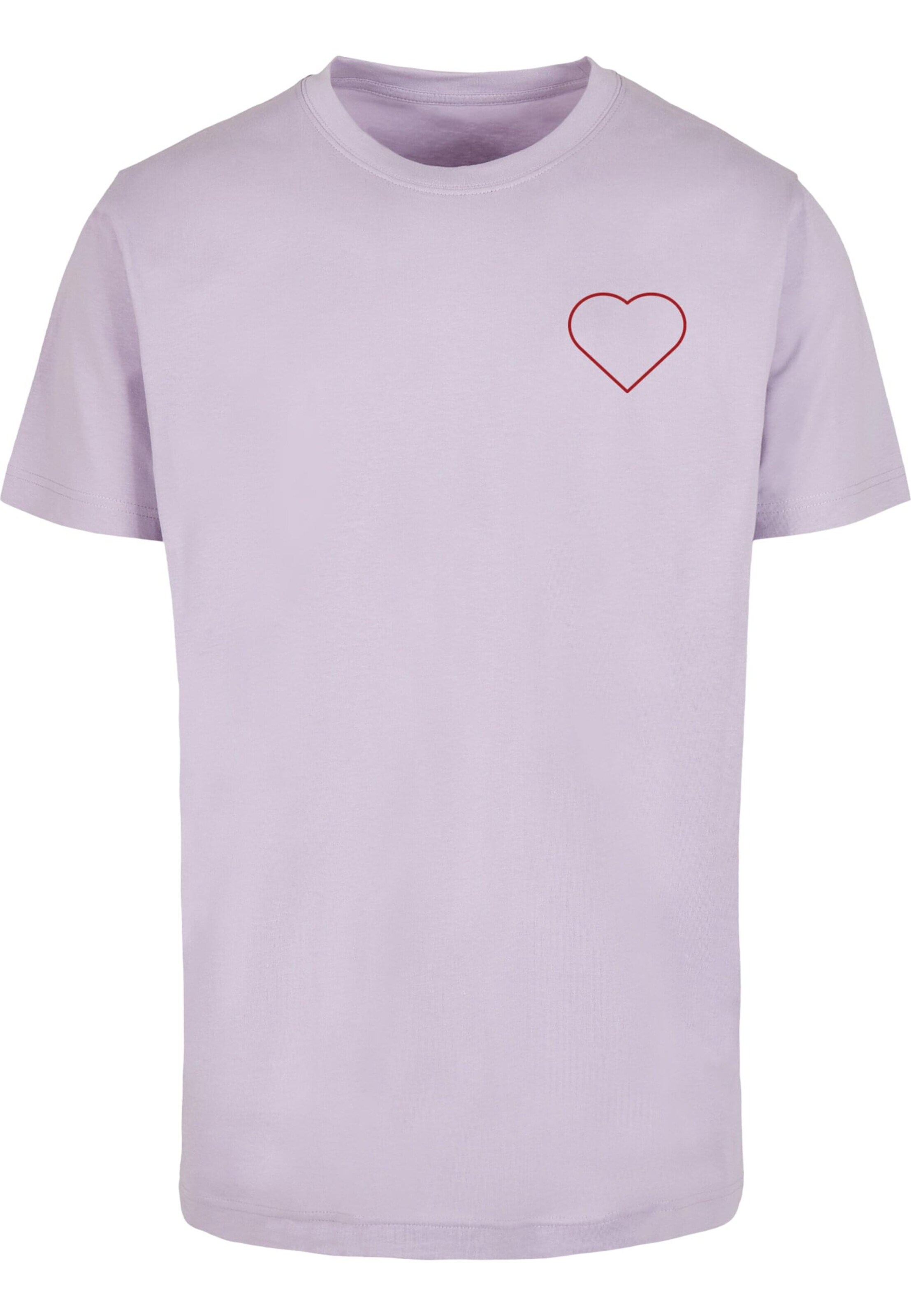 T-Shirt Merchcode en violet : devant