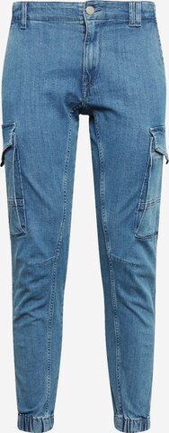 Tapered Jeans cargo 'Paul' di JACK & JONES in blu: frontale