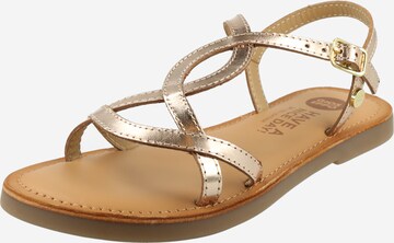 GIOSEPPO Sandals in Gold: front