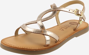 GIOSEPPO Sandal in Gold: front