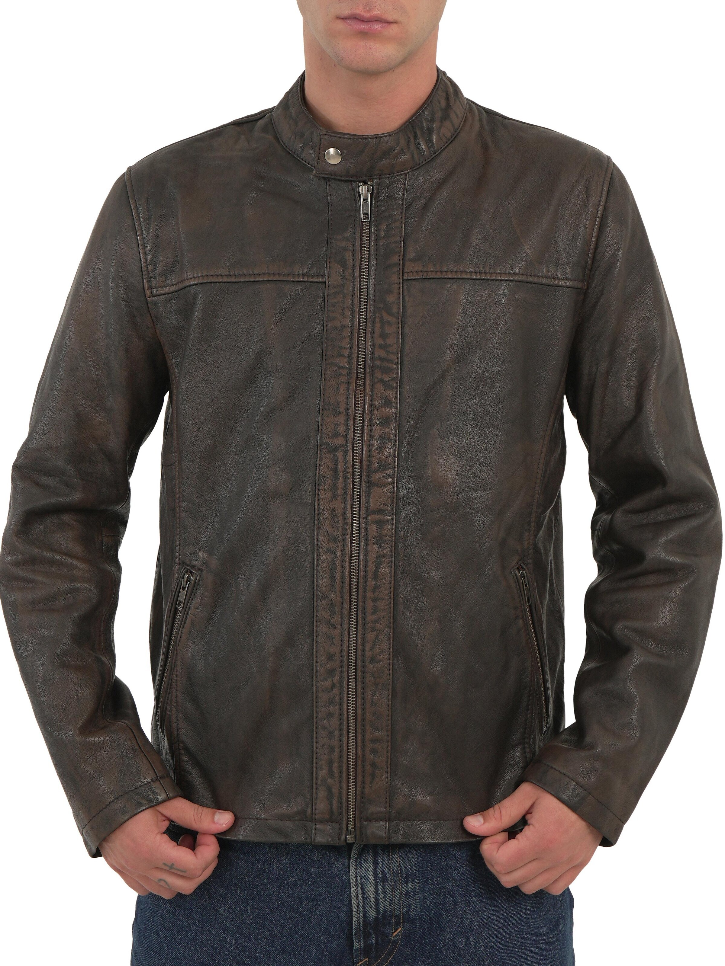 Giacca di mezza stagione 'Maverick' di Chic and Clicks in marrone