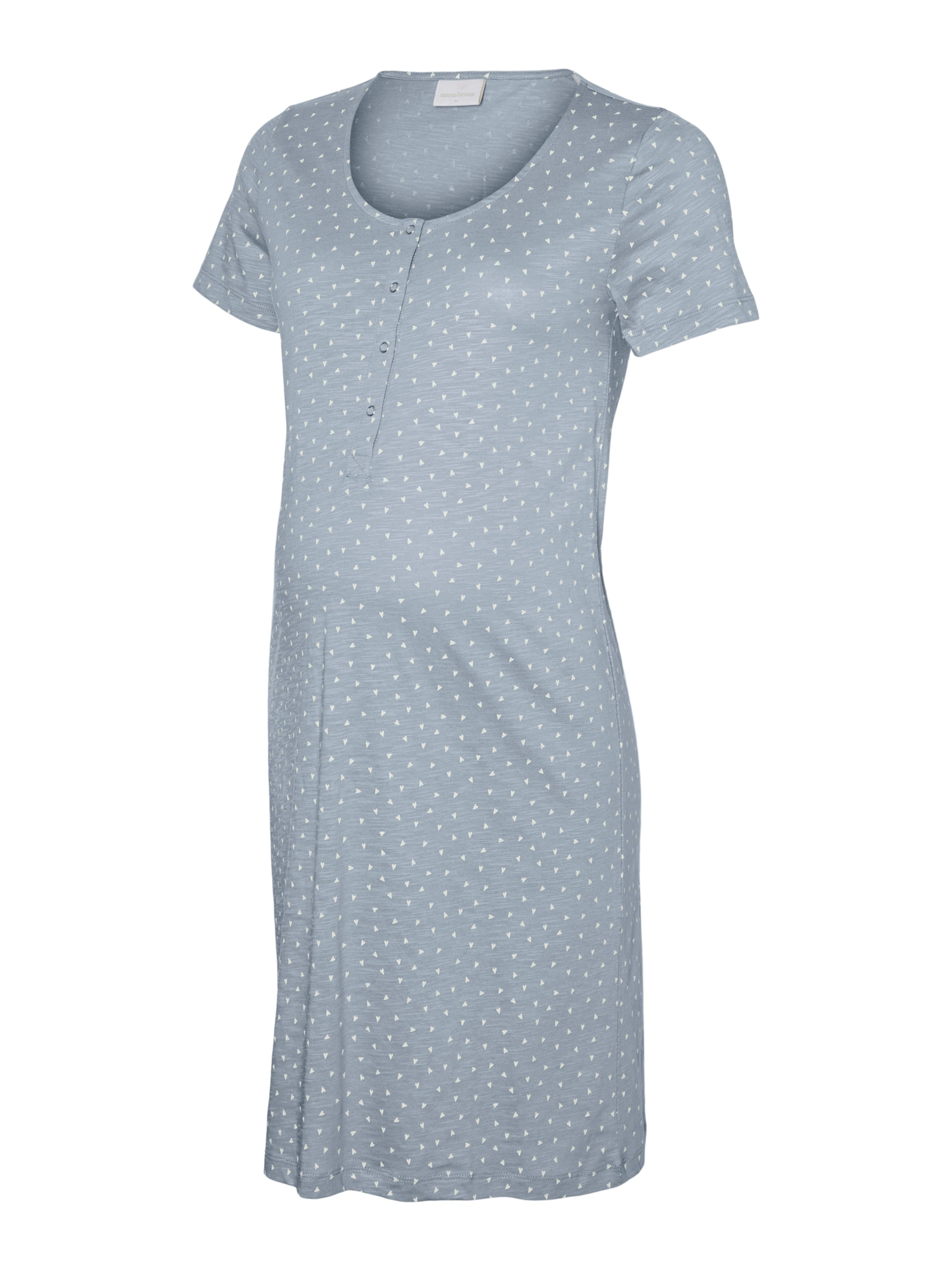 MAMALICIOUS Nightgown 'MLVIOLA' in Blue: front