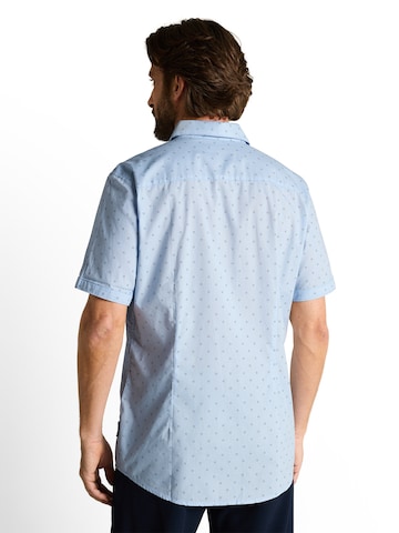 TOM TAILOR - Ajuste estrecho Camisa en azul