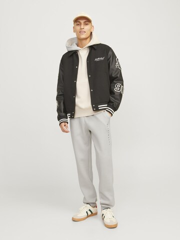 JACK & JONES Конический (Tapered) Штаны 'JPSTGORDON STAR' в Серый