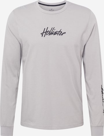 T-Shirt HOLLISTER en gris : devant