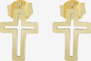 Akzent Earrings '"Emely" aus 925 Sterlingsilber, rhodiniert, langlebig' in Gold: front