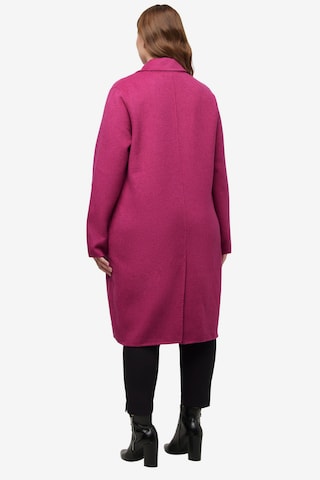 Ulla Popken Between-Seasons Coat in Pink