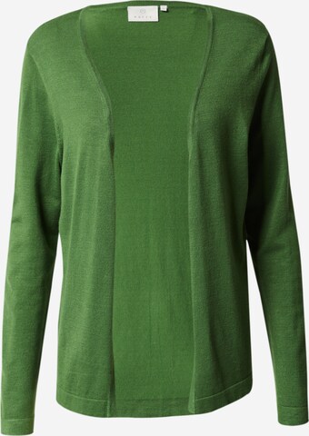 Cardigan 'Fenia Astrid' Kaffe en vert : devant