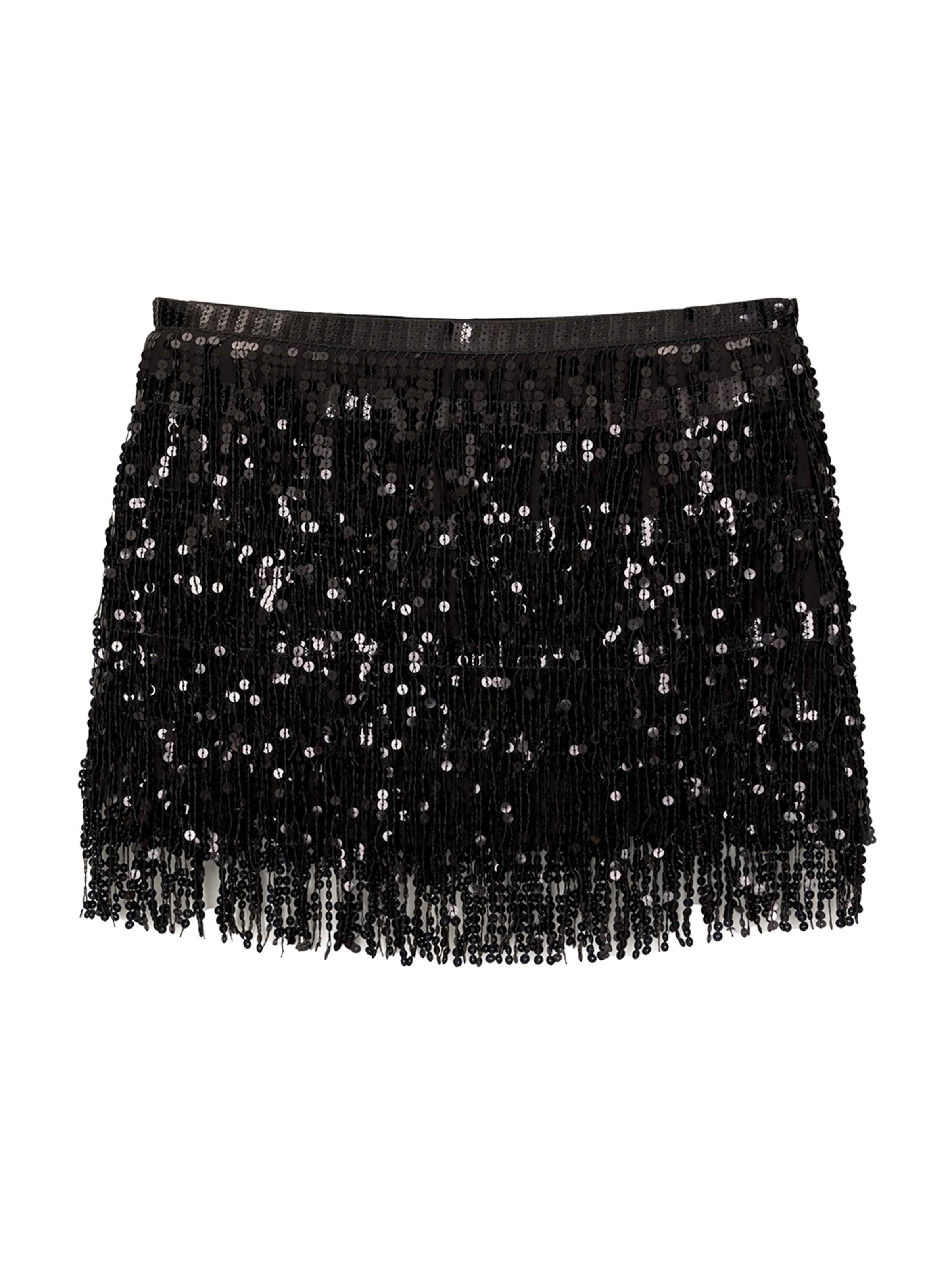 Pull&Bear Skirt in Black: front