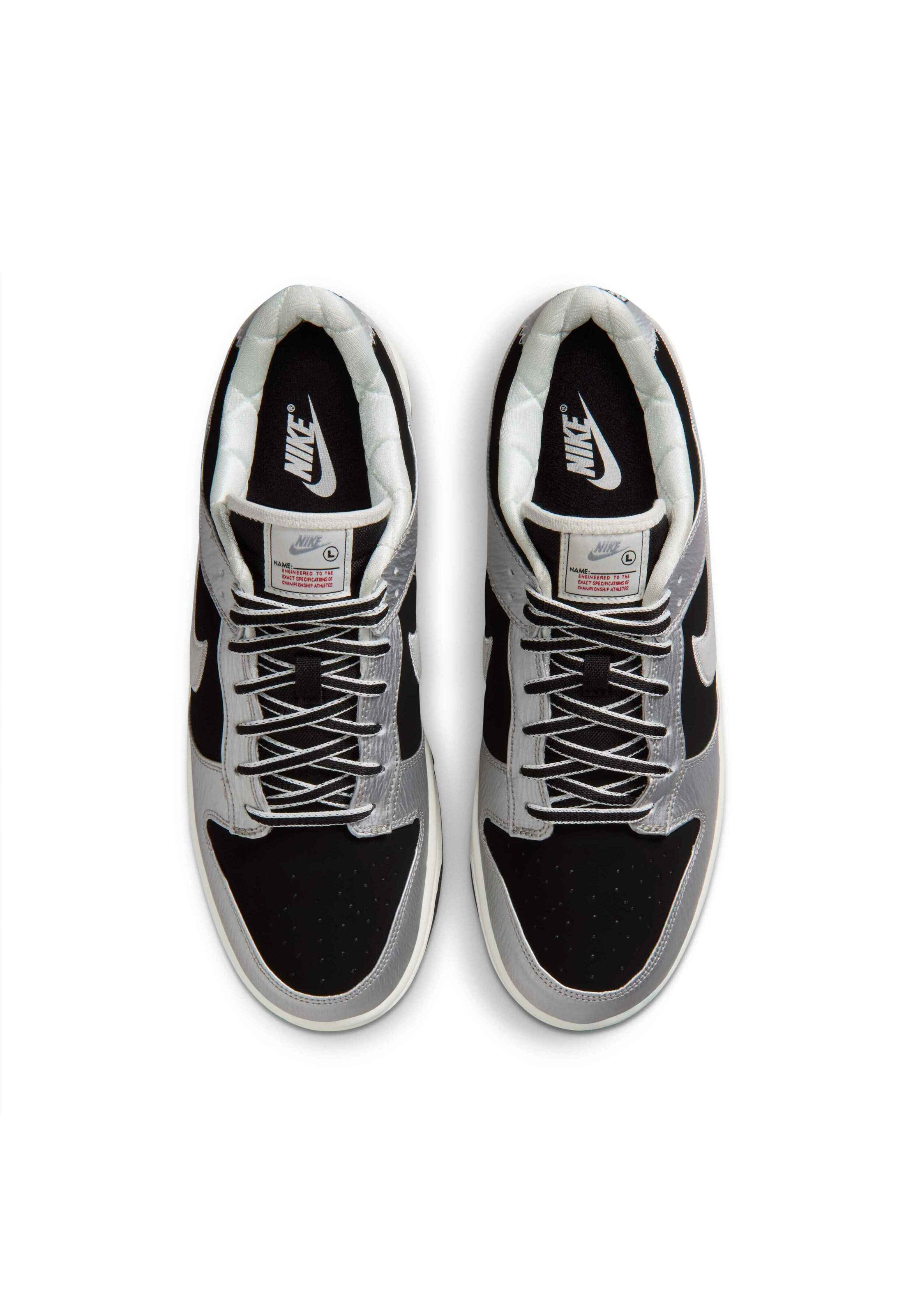Nike Sportswear Låg sneaker 'DUNK RETRO' i silver