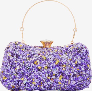 Pochette FELIPA en violet : devant