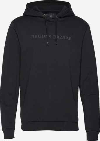 BRUUNS BAZAAR Sweatshirt 'Bertil' in Schwarz: predná strana