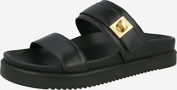 juoda STEVE MADDEN Šlepetės 'Take-TWO': priekis