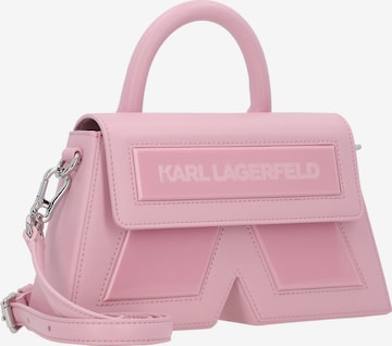 Karl Lagerfeld Käsilaukku 'Essential ' värissä vaaleanpunainen