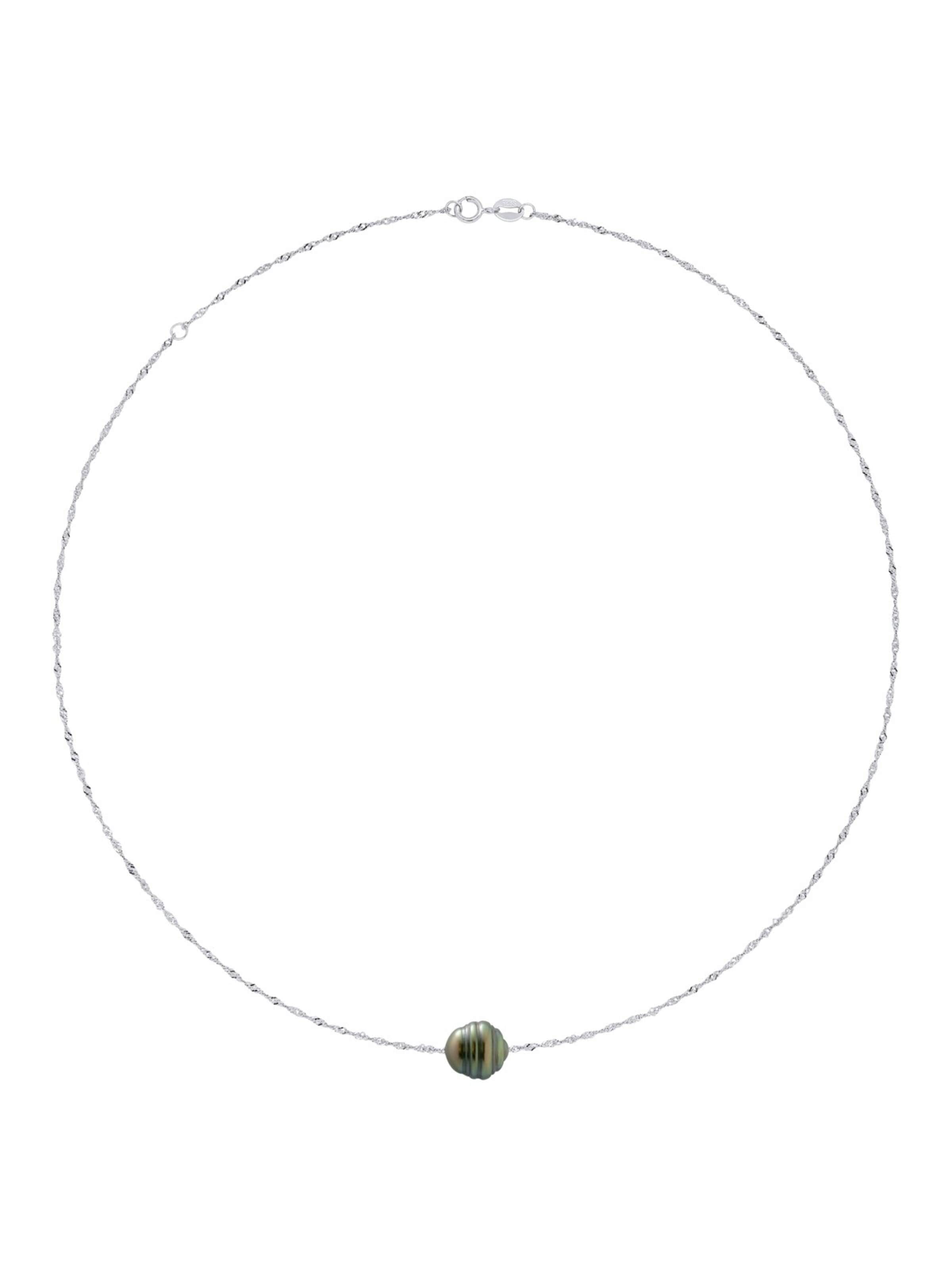 Collana 'TANIGA' di Ateliers Saint Germain in nero: frontale
