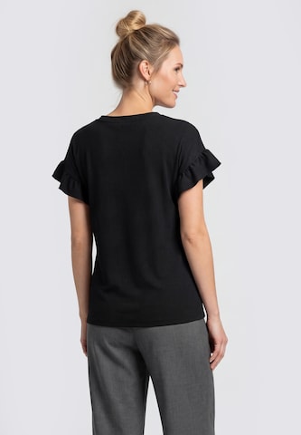 usha WHITE LABEL T-Shirt in Schwarz