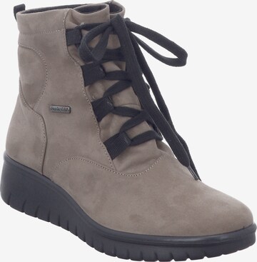 Westland Lace-Up Ankle Boots 'CALAIS 08' in Beige