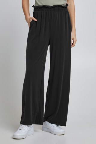 b.young Loose fit Pants 'PERL' in Black: front
