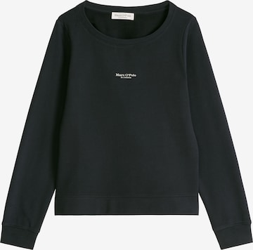 Sweat-shirt Marc O'Polo en bleu : devant