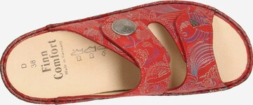 Finn Comfort Mules in Red