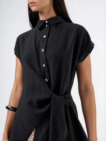 Busem Bluse in Schwarz