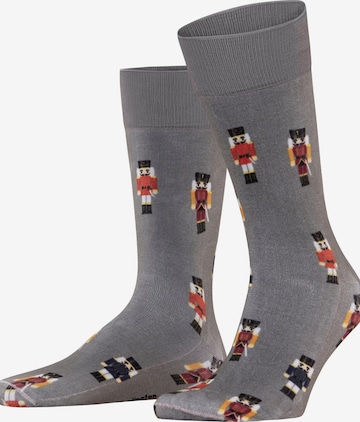 BURLINGTON Socks 'December Days' in Grey: front