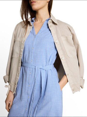 Robe-chemise TOM TAILOR en bleu