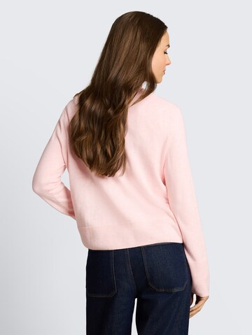 TOM TAILOR Strickjacke in Pink