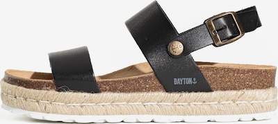 Bayton Sandaler 'Gaceo' i sort, Produktvisning