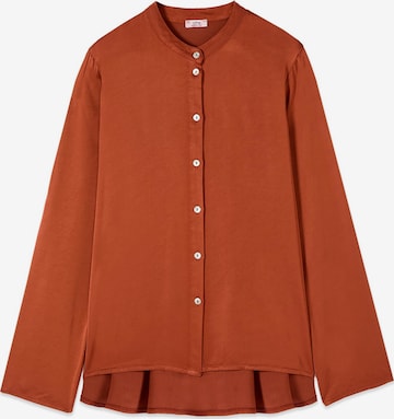 oltre - Blusa en naranja: frente