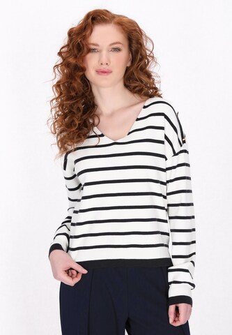 DreiMaster Klassik Trui 'Classic Look' in Blauw: voorkant