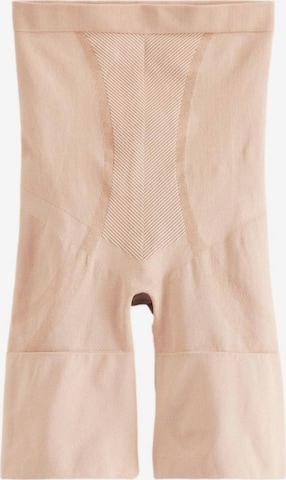 Pantalon modelant Next en beige : devant