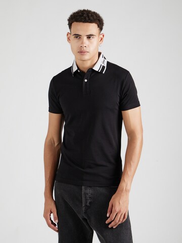 GUESS Poloshirt 'NOLAN' in Schwarz: predná strana