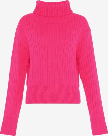 Libbi Sweater in Pink: front