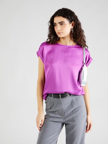 VILA Koszulka 'ELLETTE' w kolorze fioletowy: przód