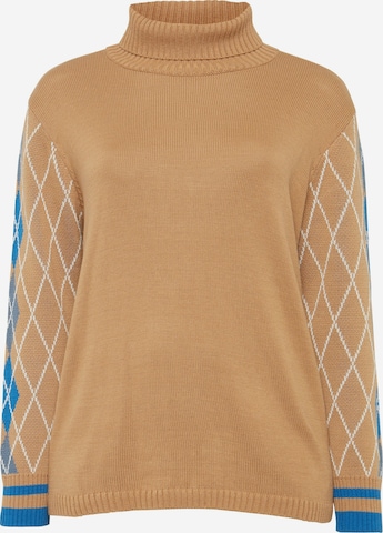 SHEEGO - Jersey en beige: frente