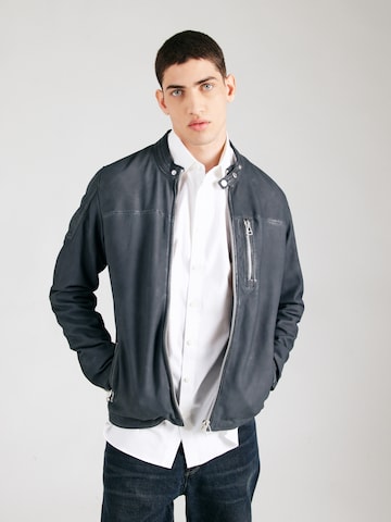 FREAKY NATION Between-season jacket 'Meik' in Blue: front