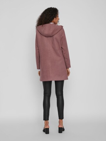 VILA Between-Seasons Coat 'Elly' in Pink