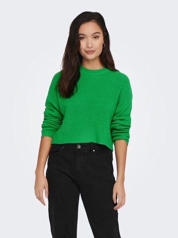 ONLY Sweater 'MALAVI' in Green: front