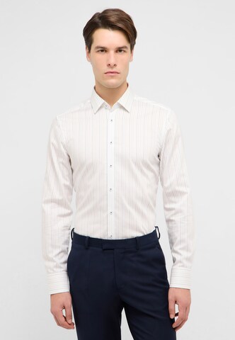 ETERNA Slim Fit Hemd in Weiß: Vorderseite