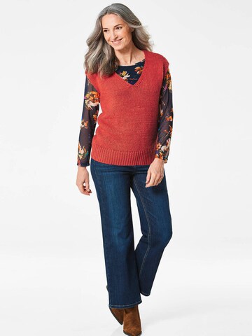 Cardigan Goldner en rouge