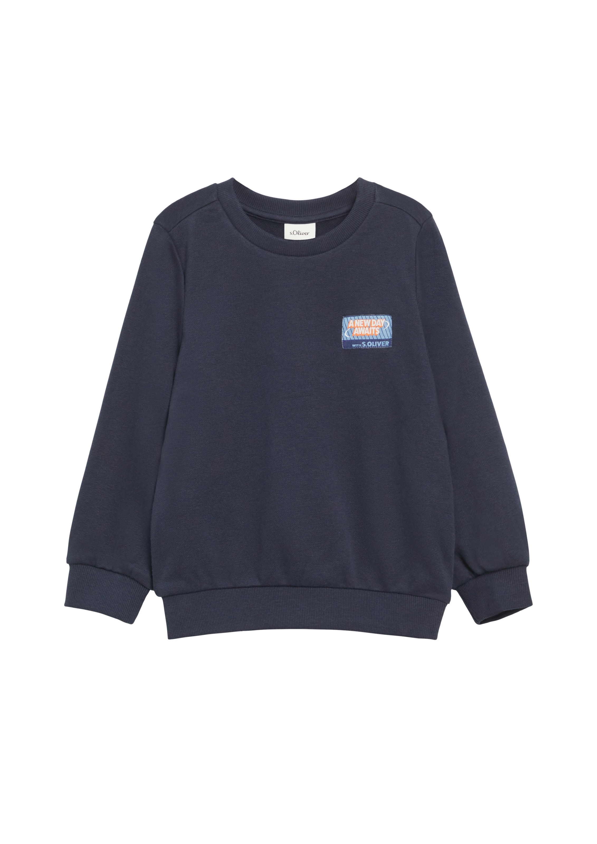 Sweat s.Oliver en bleu : devant
