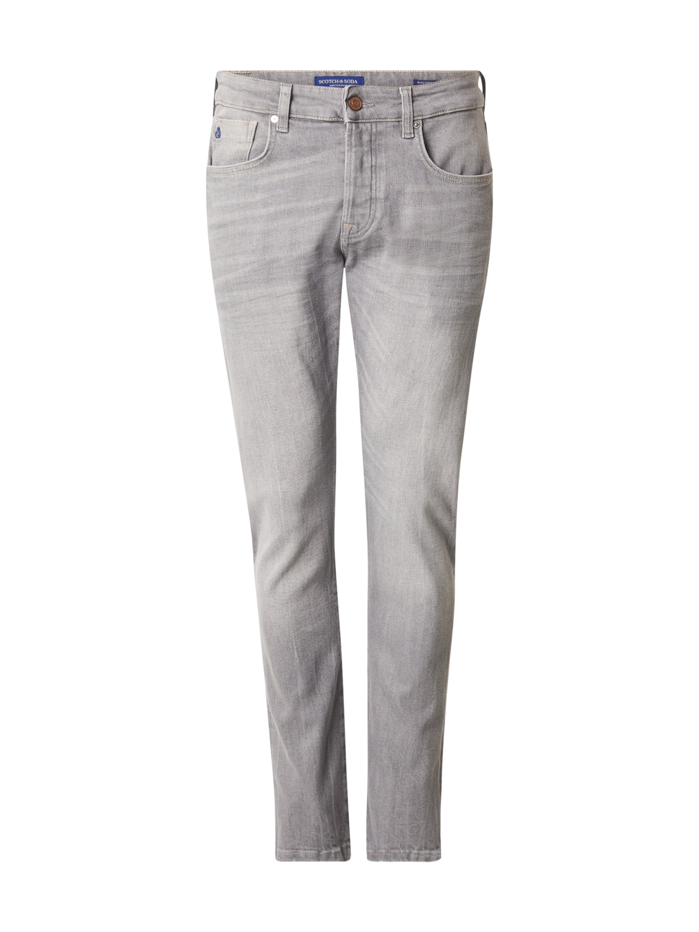 Regular Jean 'RALSTON' SCOTCH & SODA en gris : devant