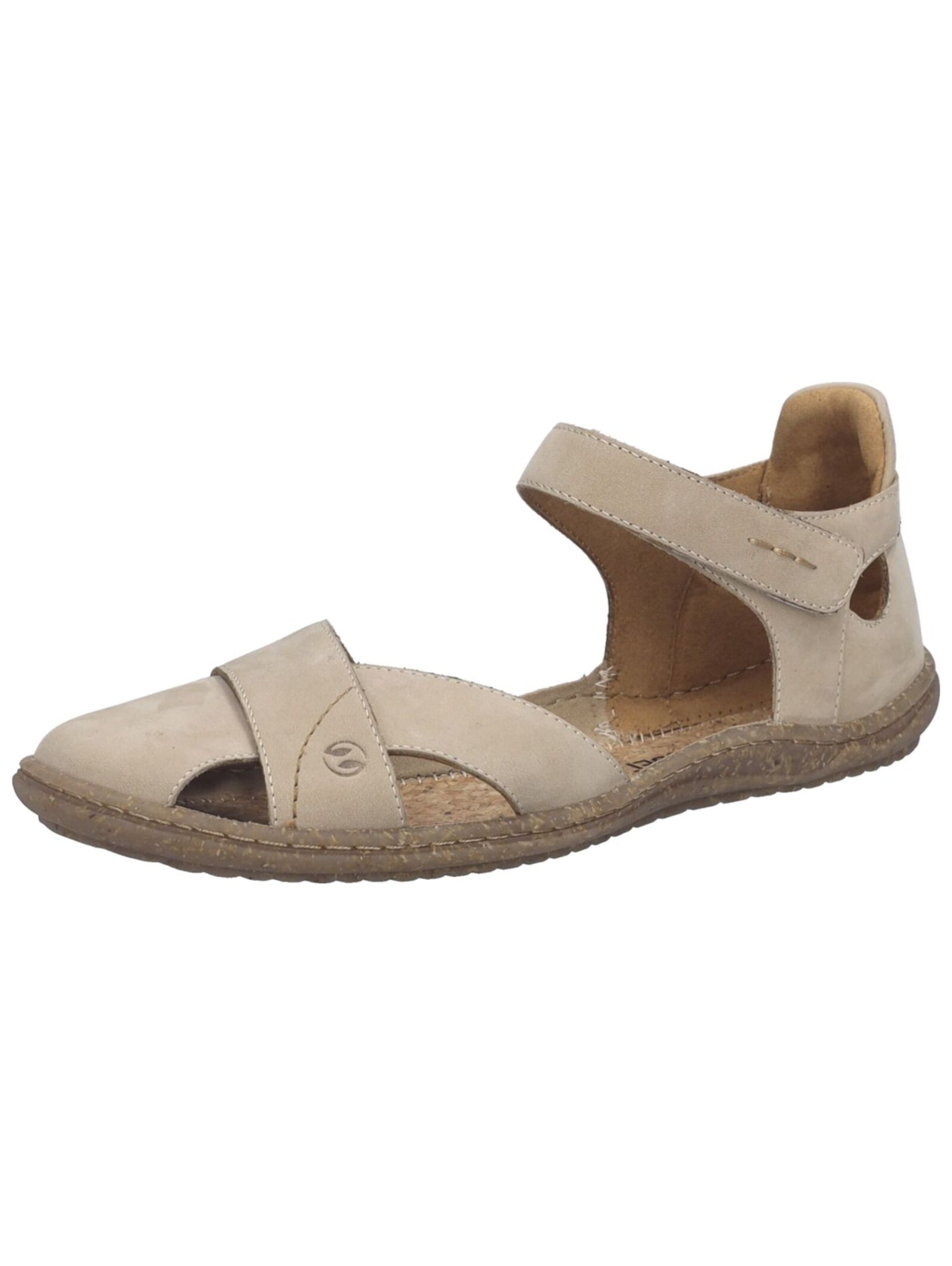 JOSEF SEIBEL Sandalen met riem in Beige: voorkant