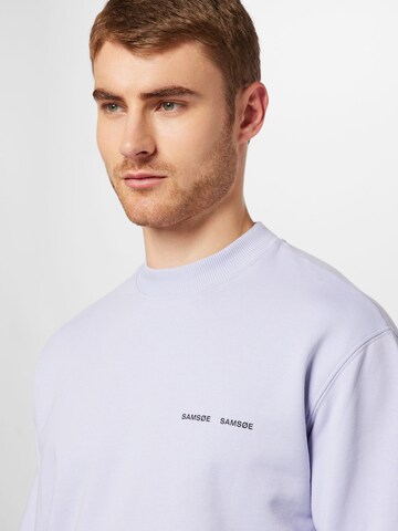 Samsøe Samsøe Sweatshirt 'Norsbro' in Purple