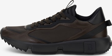 Boggi Milano Matalavartiset tennarit 'B Tech' värissä ruskea: etupuoli