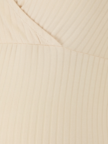 MAMALICIOUS Shirt in Beige